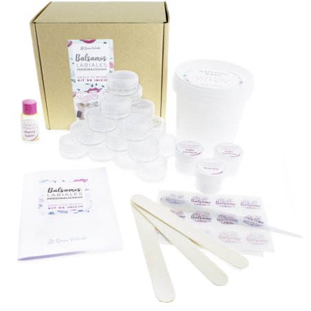 Aprende a hacer balsamo de labios casero con este completo kit de Gran Velada. Incluye materiales e instrucciones. Facil de hace