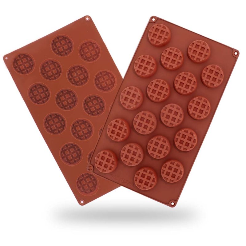 Descubre en Gran Velada moldes de silicona para 18 gofres, perfectos para crear jabones y manualidades. ¡Envío rápido garantizad