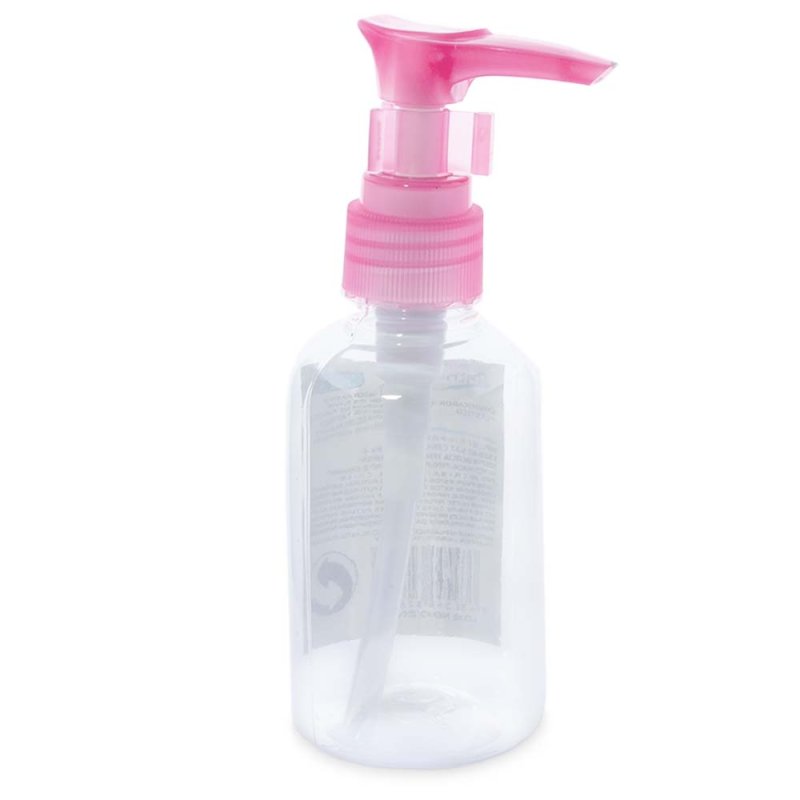 En Gran Velada puedes comprar envases para cosmética, como esta botella PET de 75 ml con dispensador de colores. ¡Calidad y buen