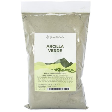 Venta de arcilla verde para hacer mascarillas caseras. ¡Calidad y buen precio! Tienda online con materiales para cosmética natur