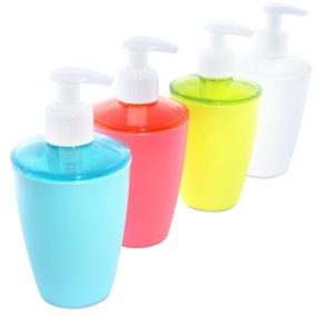 Dispensador de sabão colorido 350 ml