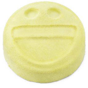 Molde bomba de banho emoji rindo
