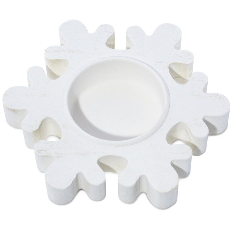En Gran Velada puedes comprar moldes de silicona para hacer portavelas, como este en forma de copo de nieve. ¡Fácil de usar! Env