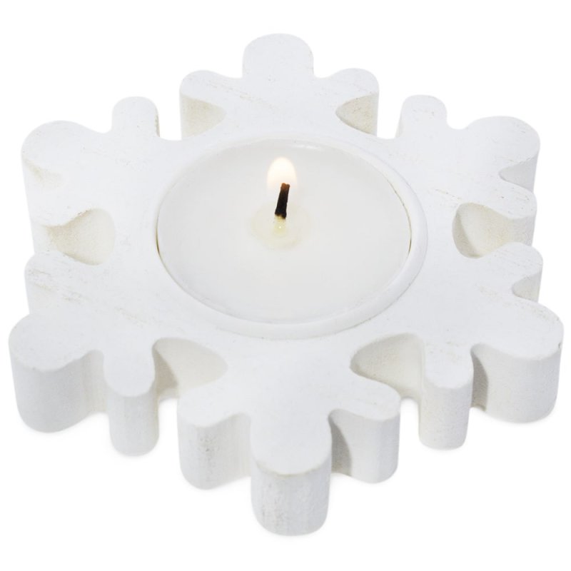 En Gran Velada puedes comprar moldes de silicona para hacer portavelas, como este en forma de copo de nieve. ¡Fácil de usar! Env