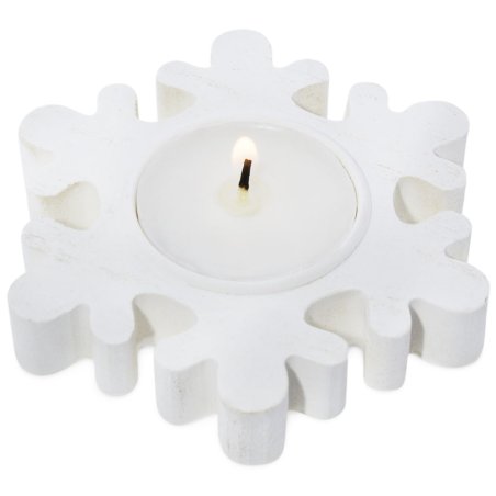 En Gran Velada puedes comprar moldes de silicona para hacer portavelas, como este en forma de copo de nieve. ¡Fácil de usar! Env