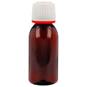 Garrafa pet ambar 30 ml com contagotas selado por atacado