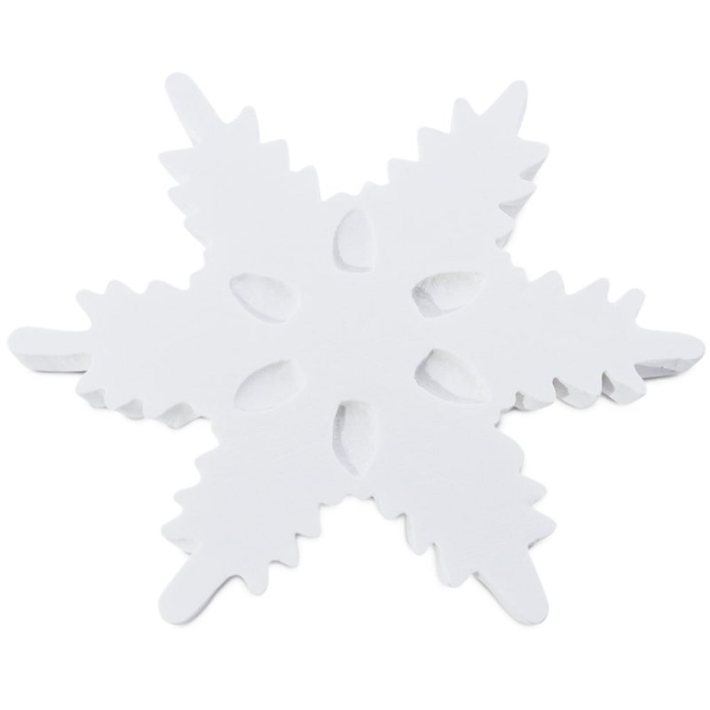 En Gran Velada puedes comprar moldes de silicona, como este copo de nieve para hacer posavasos. Amplio catálogo. ¡Fácil de usar!