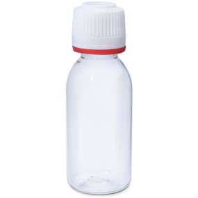 Frasco PET transparente 30 ml com contagotas selado