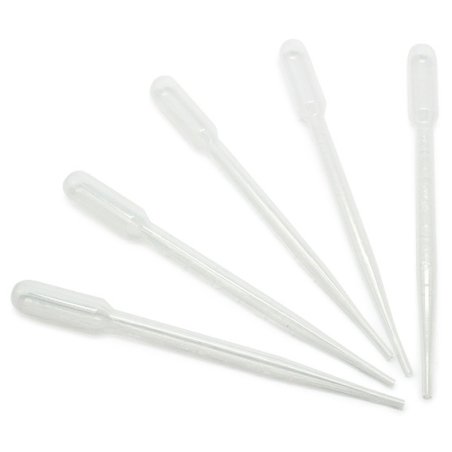 Pipetas Pasteur de 3 ml al por mayor en formato ahorro. Plástico práctico para medir pequeñas cantidades. ¡Compra ya con envío r