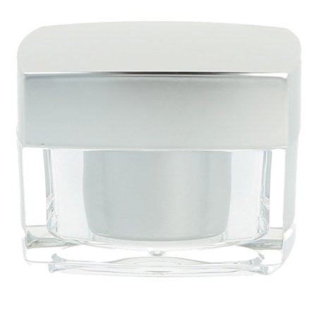 En Gran Velada puedes comprar tarros para cremas al por mayor, como este de 50 ml. Es cuadrado y acrílico y se puede reutilizar.
