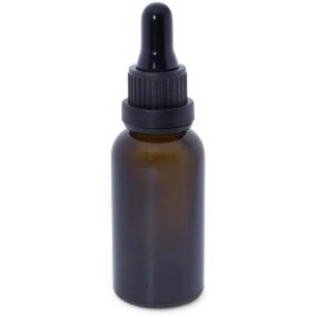 Frasco cristal âmbar 30 ml conta-gotas preto por atacado