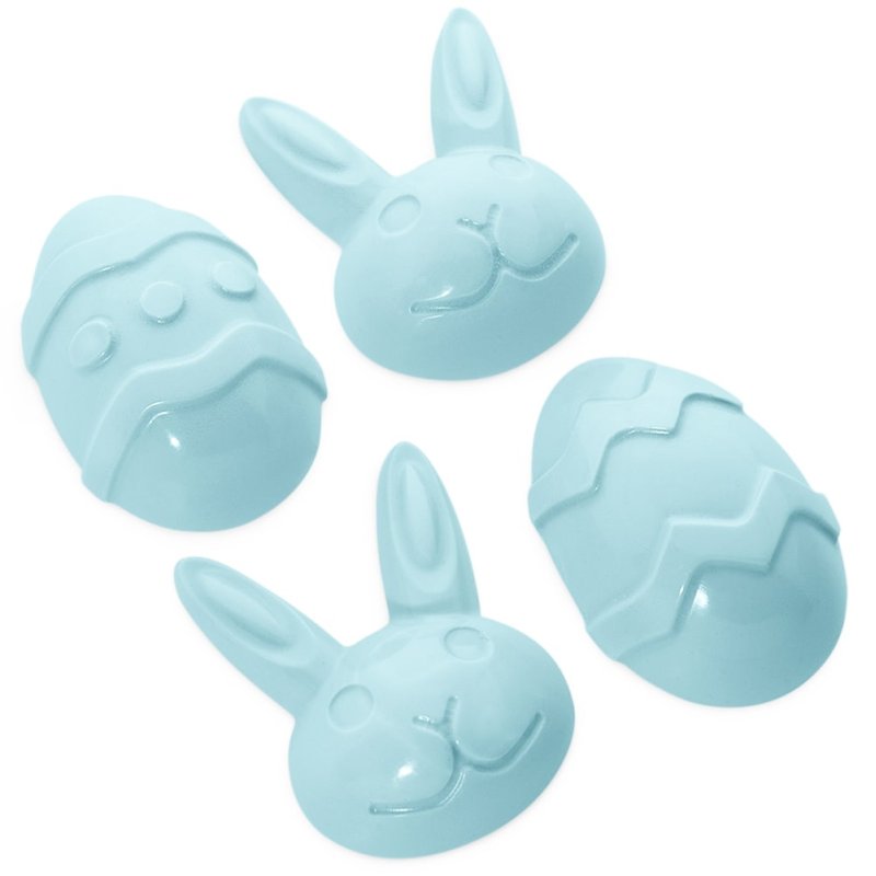 Molde de silicona para conejos y huevos de Pascua. Resistente y fácil de usar. ¡Crea tus propias figuras festivas en casa! - Cóm