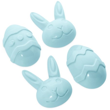 Molde de silicona para conejos y huevos de Pascua. Resistente y fácil de usar. ¡Crea tus propias figuras festivas en casa! - Cóm