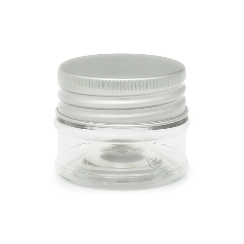 En Gran Velada puedes comprar envases al por mayor en formato ahorro, como este tarro transparente de 30 ml con tapa de aluminio