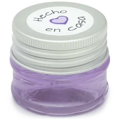 En Gran Velada puedes comprar envases al por mayor en formato ahorro, como este tarro transparente de 30 ml con tapa de aluminio
