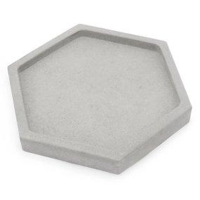 Molde placa hexagonal base para velas