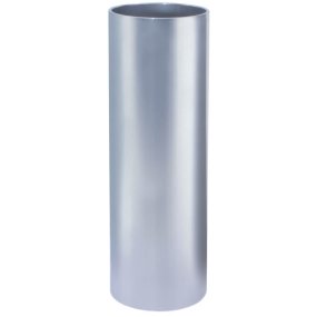 Molde tubular de metal 5x15 cm para velas e cirios