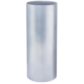 Molde tubular de metal 6x15 cm para velas e cirios