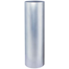 Molde tubular de metal 6x20 cm para velas e cirios