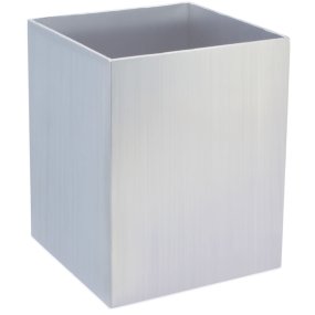 Moule carré 8x8x10 cm en métal pour bougies