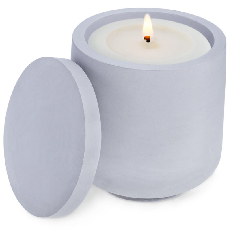 En Gran Velada puedes comprar moldes de silicona para hacer recipientes para velas, como este basic con tapa. ¡Resistente y fáci