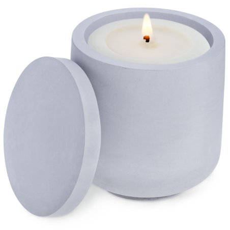 En Gran Velada puedes comprar moldes de silicona para hacer recipientes para velas, como este basic con tapa. ¡Resistente y fáci