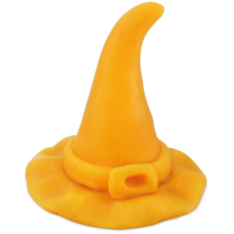 En Gran Velada puedes comprar moldes de silicona para hacer manualidades de Halloween, como este en forma de sombrero de bruja. 