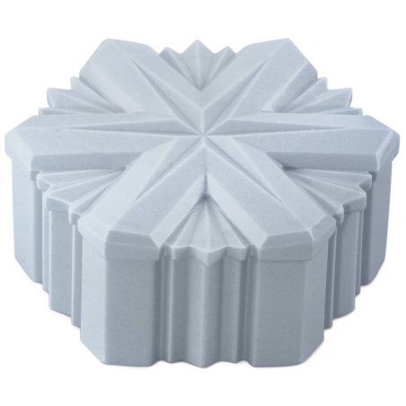 Descubre en Gran Velada los mejores moldes de silicona para crear recipientes para velas, como el molde Estrella Diamond. ¡Fácil