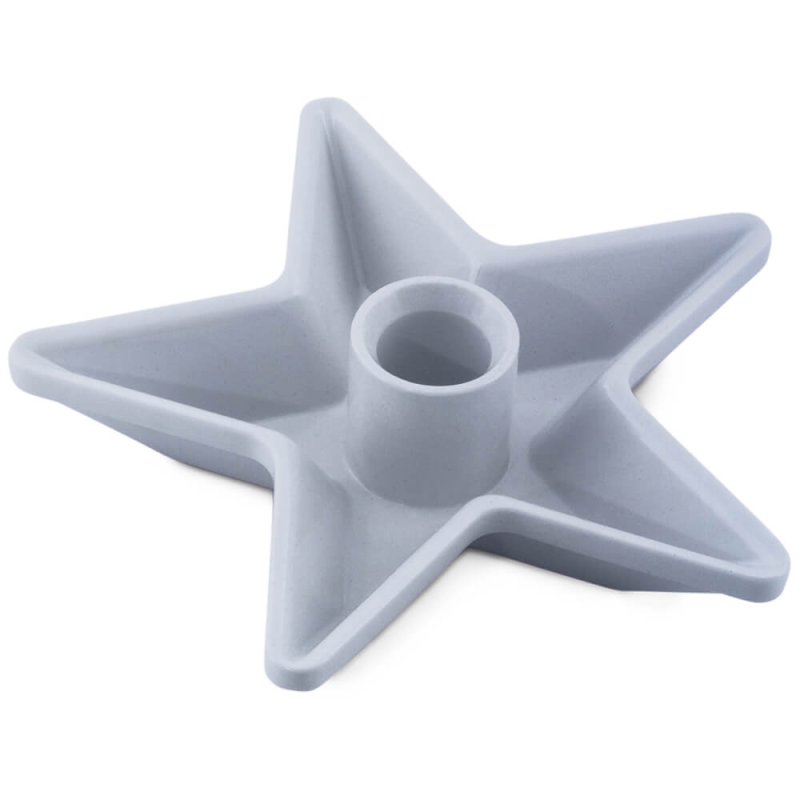 En Gran Velada puedes comprar moldes de silicona para hacer portavelas, como este estrella para candelabro. ¡Resistente y fácil 