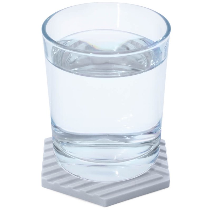 En Gran Velada puedes comprar moldes de silicona, como este hexagonal rayado para hacer posavasos. Es de silicona, resistente y 