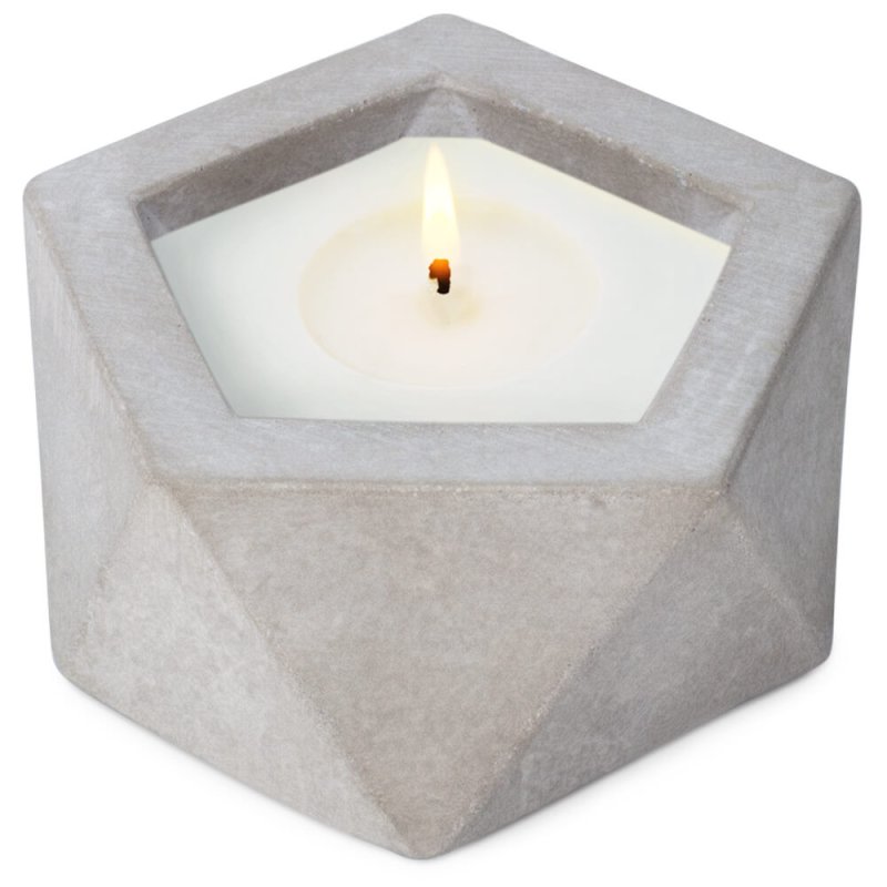 En Gran Velada puedes comprar moldes de silicona para hacer recipientes para velas, como este pentagonal. ¡Resistente y fácil de