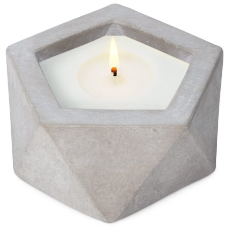 En Gran Velada puedes comprar moldes de silicona para hacer recipientes para velas, como este pentagonal. ¡Resistente y fácil de