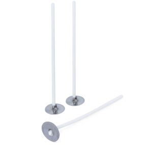 Mèche cirée 8 cm + porte-mèche