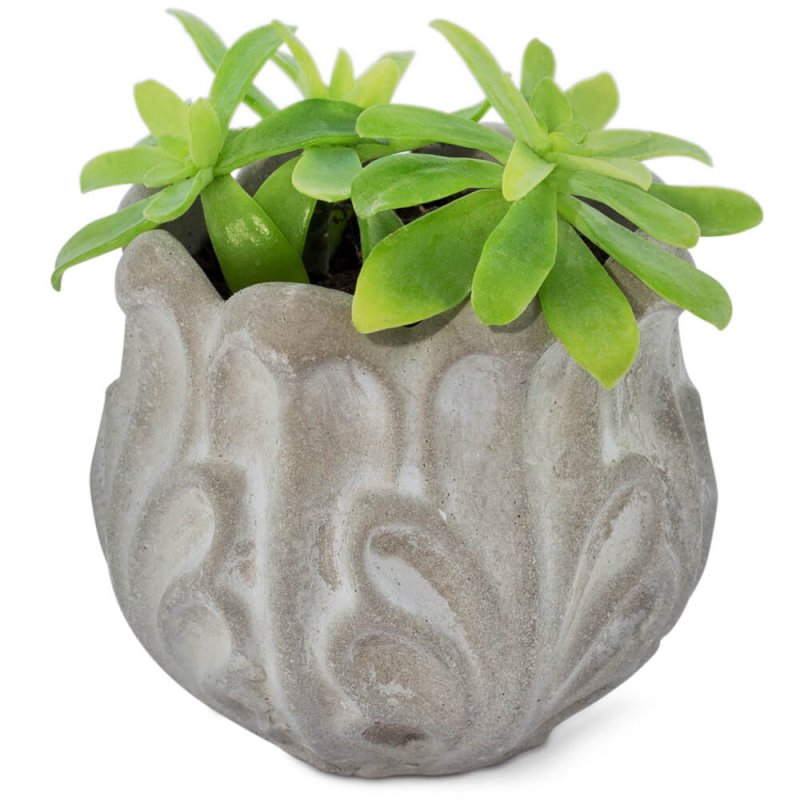 En Gran Velada puedes comprar moldes de silicona para hacer macetas de cemento, como este modelo tulipán. ¡Fácil de usar! Enví­o