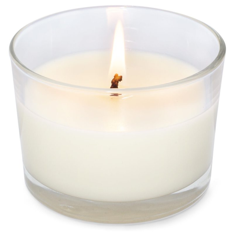 Vasos para velas aromáticas, como este de cristal con tapón de corcho incluido. Amplio catálogo disponible. ¡Compra con envíos r