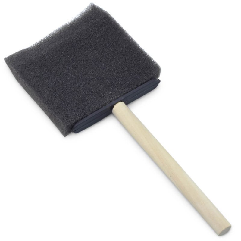 Brocha de espuma para aplicar desmoldante en moldes de velas y jabones. ¡Compra en tu tienda de manualidades con envíos rápidos!