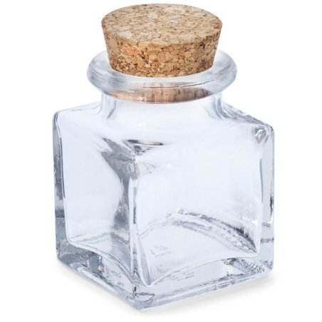 Botecito de cristal con tapa de corcho. Ideal para detalles personalizados. ¡Calidad, buen precio y envíos rápidos garantizados!