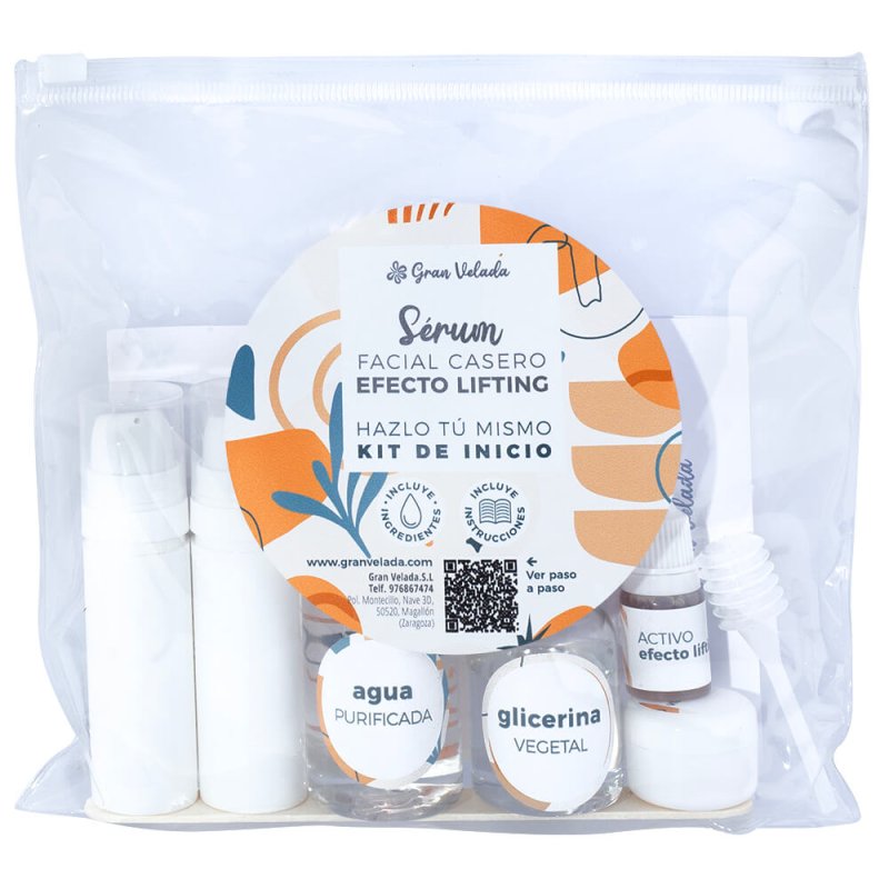 Kit todo incluido para hacer serum de vitamina C. ¡Aprende facilmente! Viene con ingredientes y la receta de serum vitamina C ca