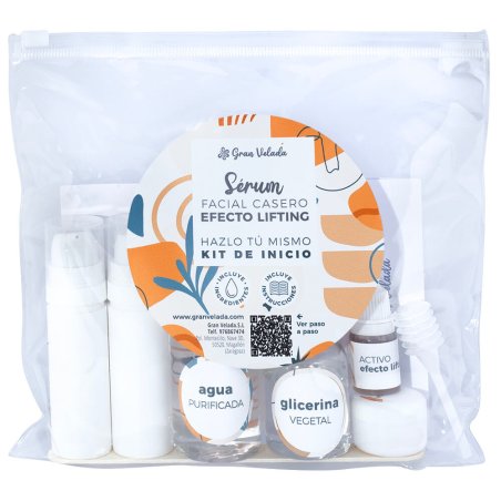 Kit todo incluido para hacer serum de vitamina C. ¡Aprende facilmente! Viene con ingredientes y la receta de serum vitamina C ca