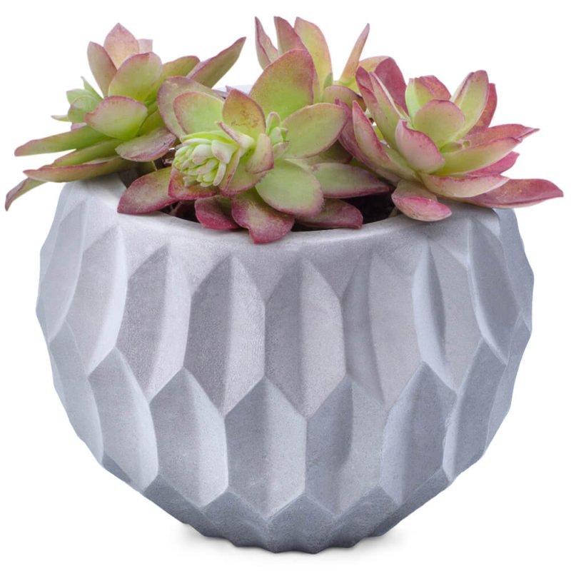 En Gran Velada puedes comprar moldes de silicona para hacer macetas de cemento, como este modelo diamond. ¡Fácil de usar! Enví­o