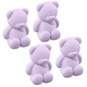 Molde 4 mini ursinhos