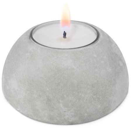 Molde de silicona para hacer un portavelas cilindrico, de venta en Gran Velada. Elabora originales portavelas de cemento para ve
