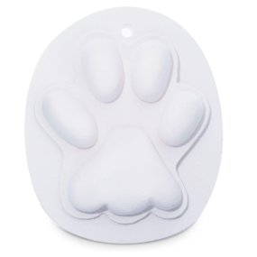 Molde ceramica perfumada  huella perrito
