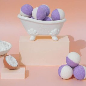 Kit comment faire des bombes de bain pétillantes. Matériel et instructions