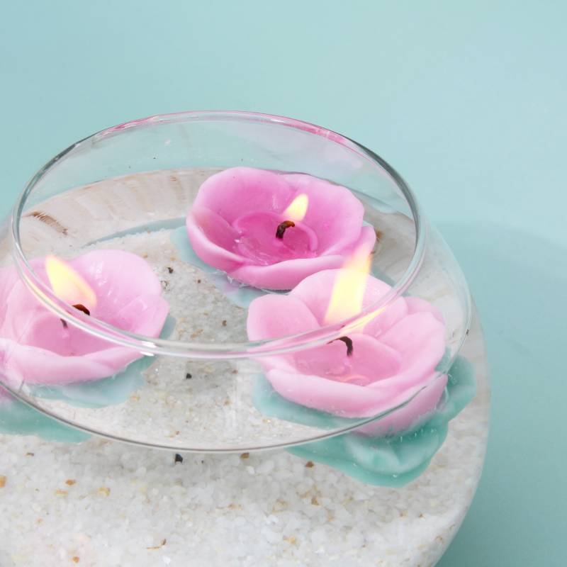 Descubre el completo kit para crear impresionantes velas flotantes de flores. Incluye materiales y guía de instrucciones. ¡Envío