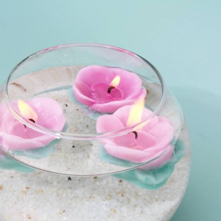 Descubre el completo kit para crear impresionantes velas flotantes de flores. Incluye materiales y guía de instrucciones. ¡Envío