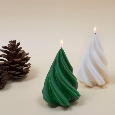 Compra el kit para hacer 2 velas de árbol de Navidad grande en Gran Velada. Incluye materiales e instrucciones. ¡Perfecto para d