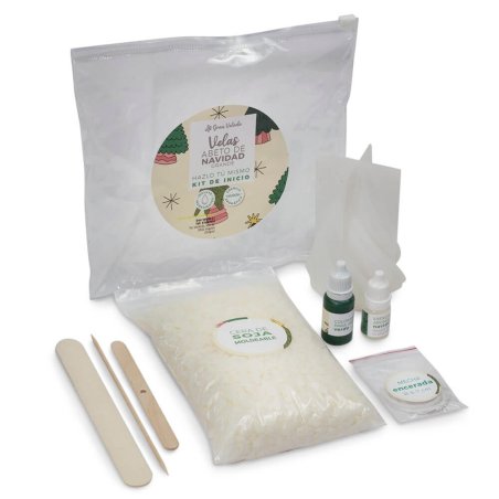 Compra el kit para hacer 2 velas de árbol de Navidad grande en Gran Velada. Incluye materiales e instrucciones. ¡Perfecto para d