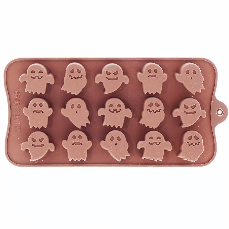 Descubre el molde de fantasmas para Halloween en Gran Velada. Perfecto para hacer jabones y manualidades creativas. ¡Compra ahor
