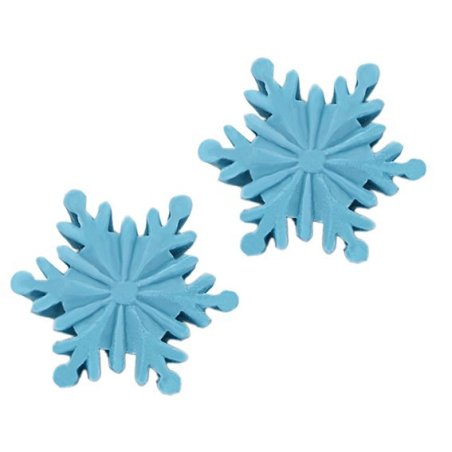 En Gran Velada puedes comprar moldes de silicona para hacer velas, como este en forma de estrellas de nieve. Resistentes y facil
